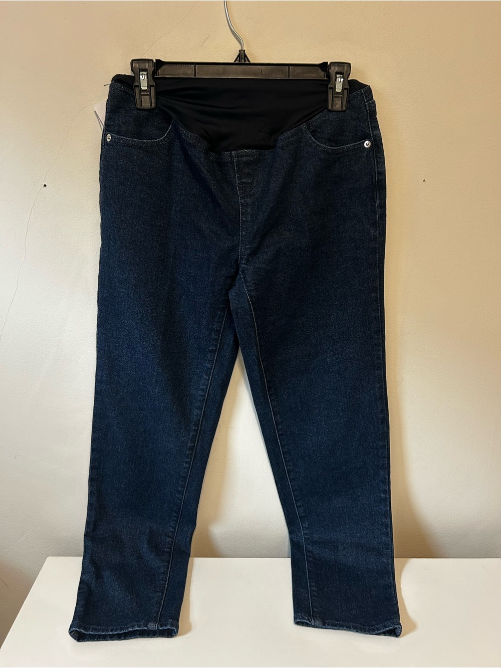 Isabel Maternity by Ingrid & Isabel Navy Straight-Leg Maternity Jeans